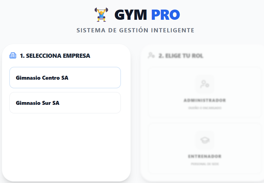 GYMPRO Platform